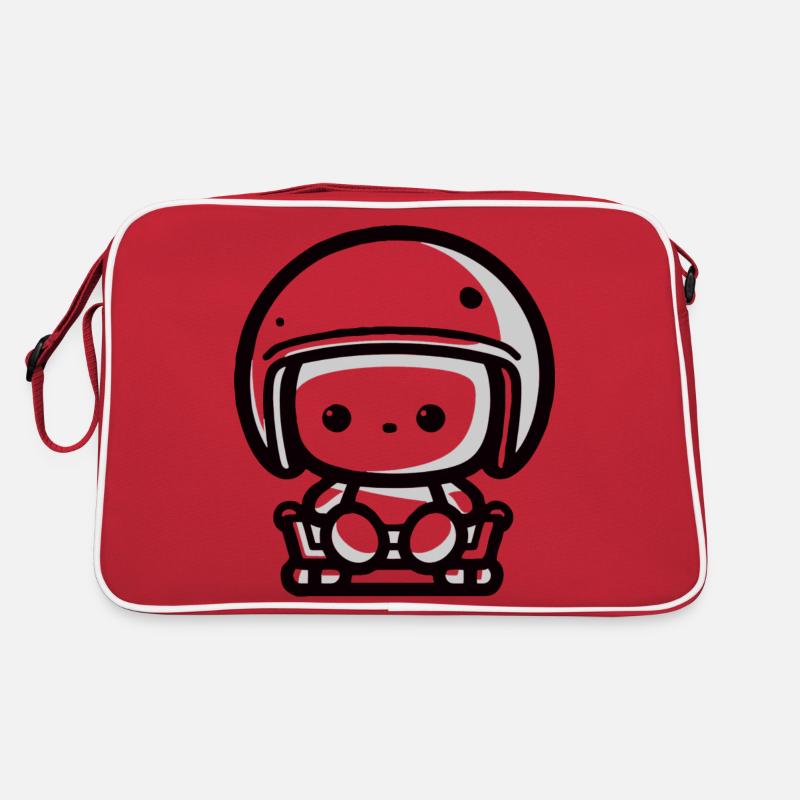 Baby Pilot - Bikerhelm Retro Tasche