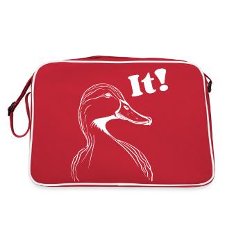 Duck said It - Retro Bag - red/white - Back