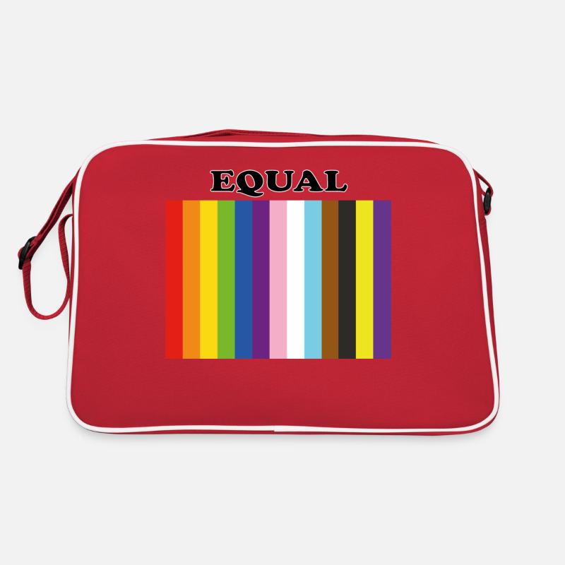 Equal Inclusive Pride Colors Retro Bag