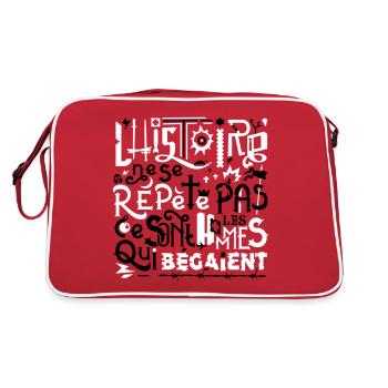 Omnis Repetita - Sac Retro - rouge/blanc - Dos