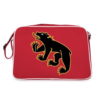 Flag of Bern - Retro Bag - red/white - Back