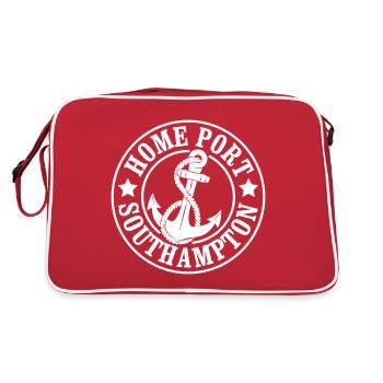 Southampton - Retro Bag - red/white - Back