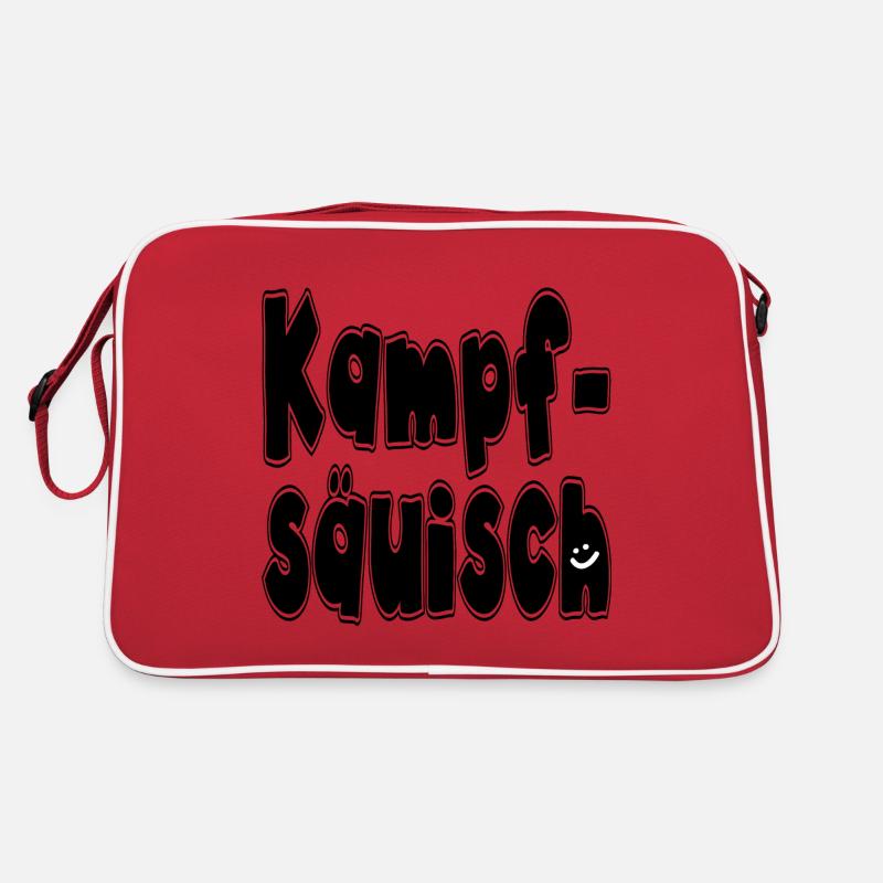 kampfsäuisch Retro Tasche