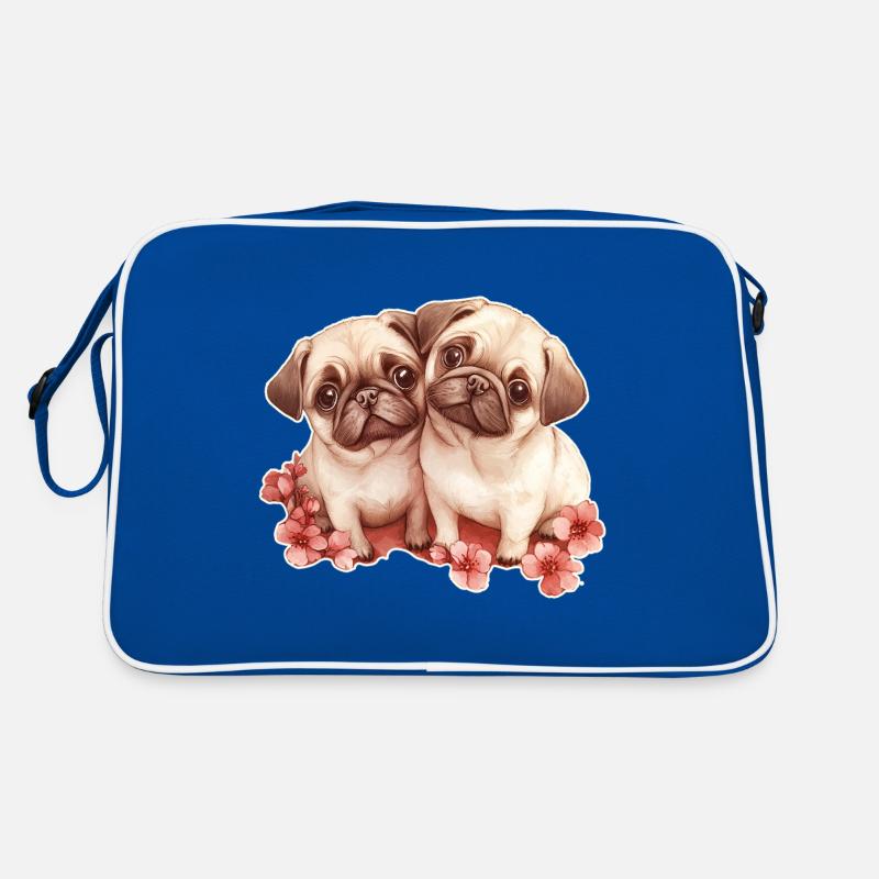 Mops Retro Tasche