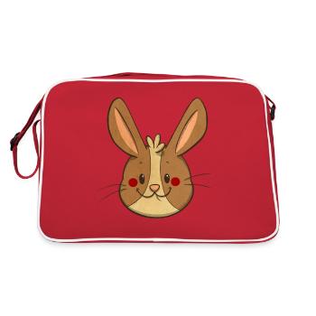 in vintage style - Retro Bag - red/white - Back