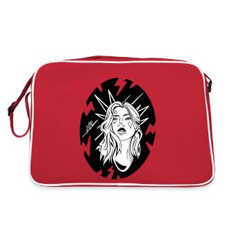 Quoi dans - Sac Retro - rouge/blanc - Dos