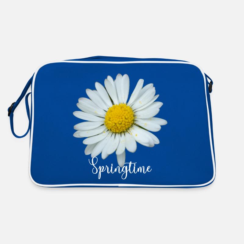Springtime Marguerite Retro Bag