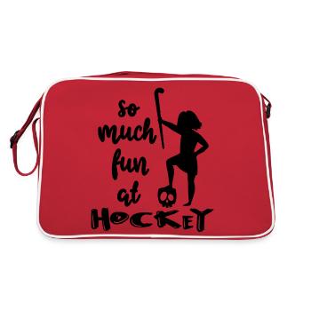 hockey sur gazon de hockey sur gazon de hockey sur gazon-fille - Sac Retro - rouge/blanc - Dos