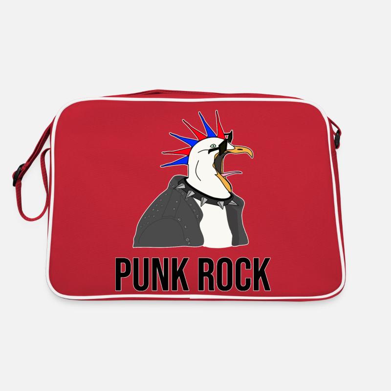 Punker Möwe Retro Tasche