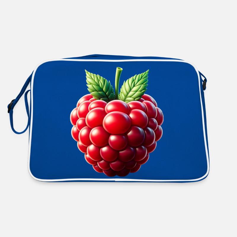 Raspberry Retro Bag