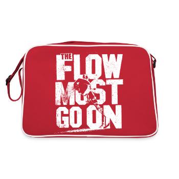 Hockey Love – The Flow Continues - Retro Bag - red/white - Back