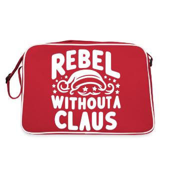 Rebel Without a Claus - Retro Bag - red/white - Back