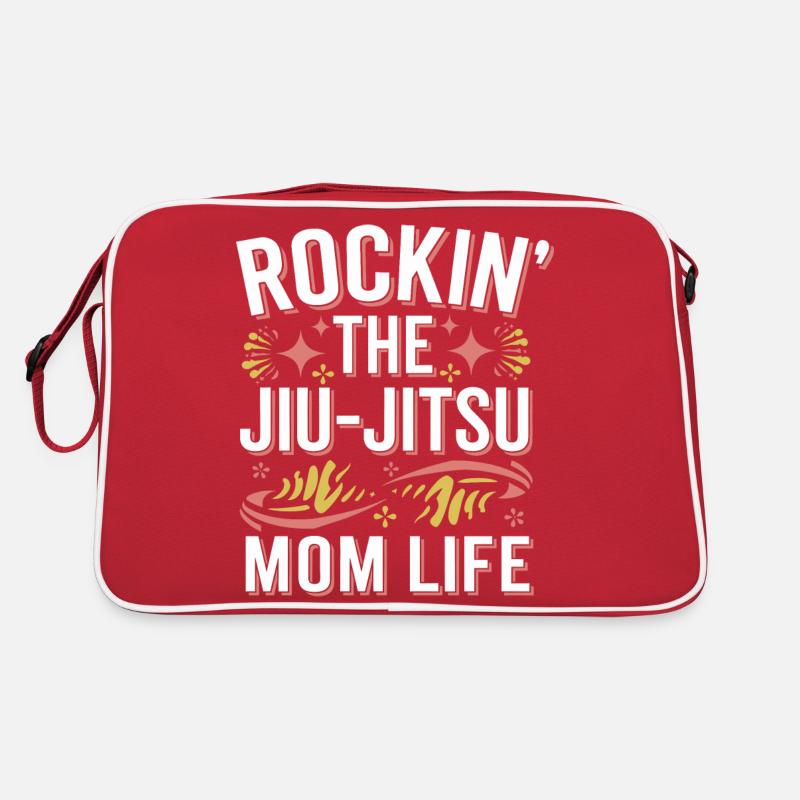 Un design cool pour les mamans de jiu-jitsu Sac Retro
