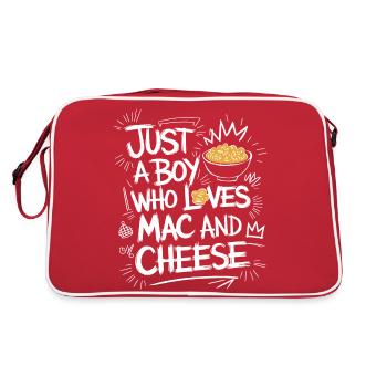 Fancy Mac 'n' Cheese - Retro Bag - red/white - Back
