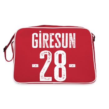 Giresun 28 – Fiers de la région de la mer Noire - Sac Retro - rouge/blanc - Dos