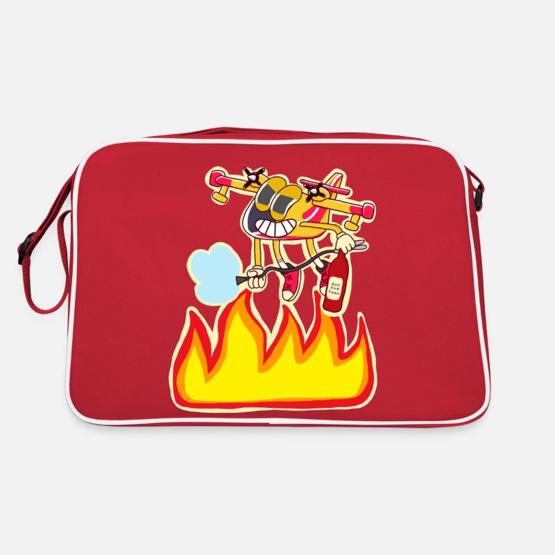 Bombardier d'eau pompier Sac Retro