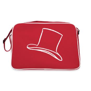 Cylindre - Sac Retro - rouge/blanc - Dos
