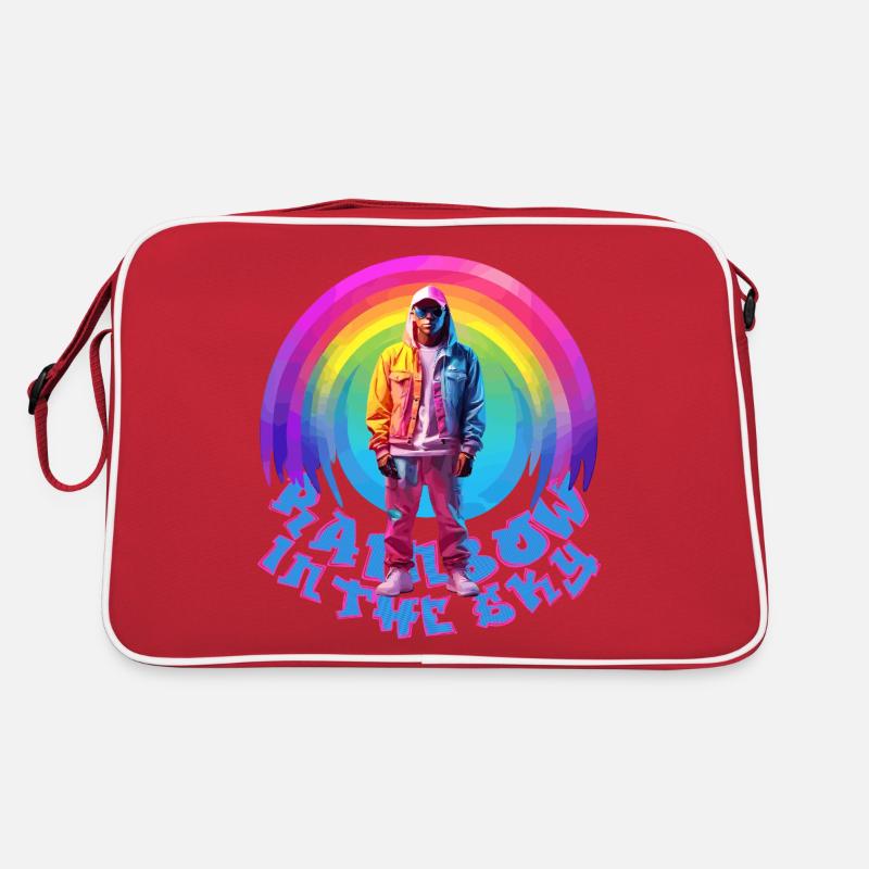 Rainbow Retro Bag
