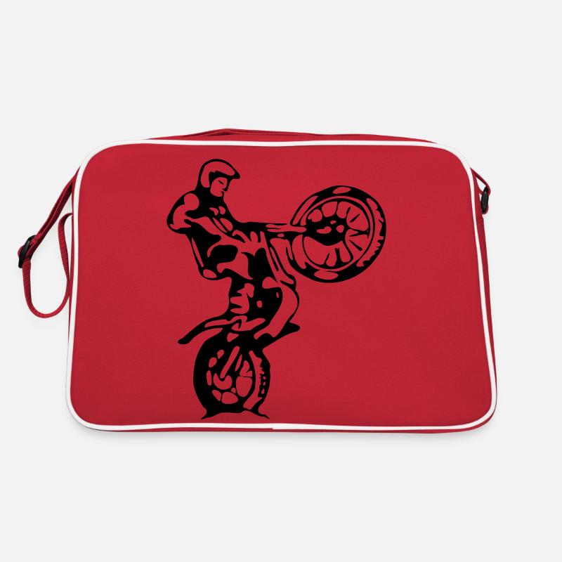 Trialfahrer Retro Tasche