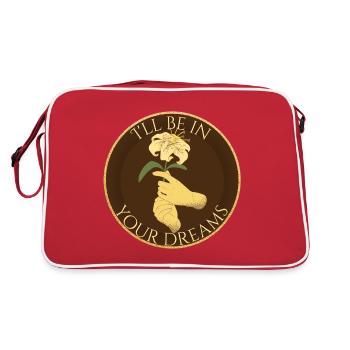 Adrian Ivashkov, Rose Hathaway Citation Richelle Mead - Sac Retro - rouge/blanc - Dos