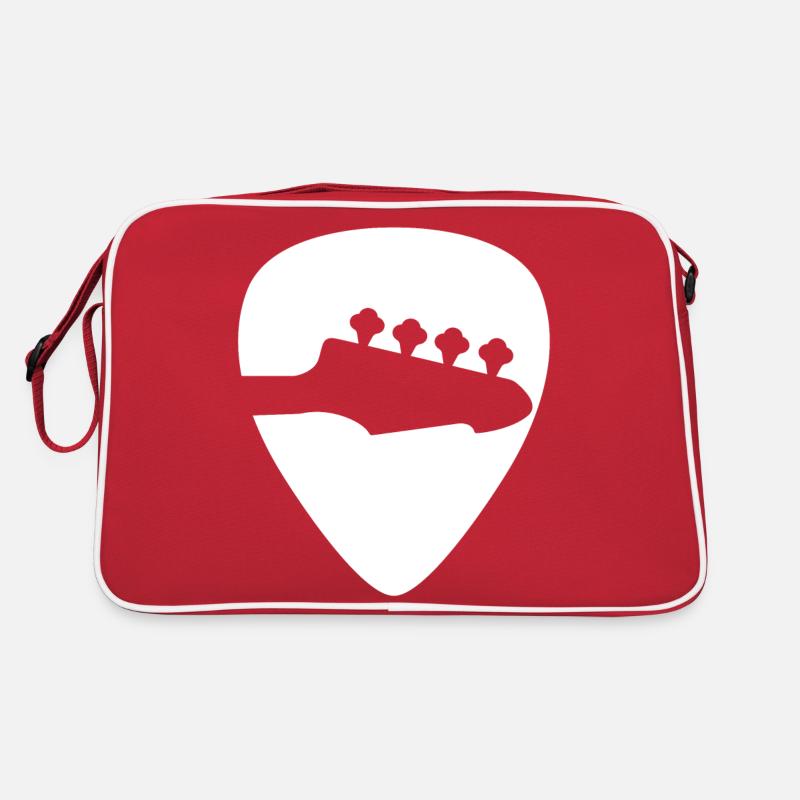 Guitare Plectrum Guitariste Vintage Retro Sac Retro