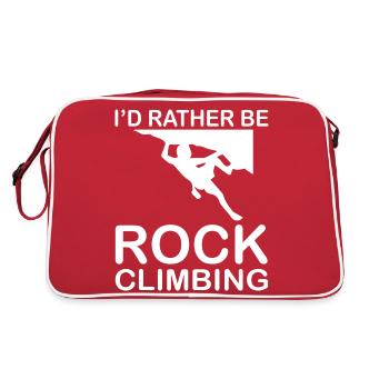 climbing - Retro Bag - red/white - Back
