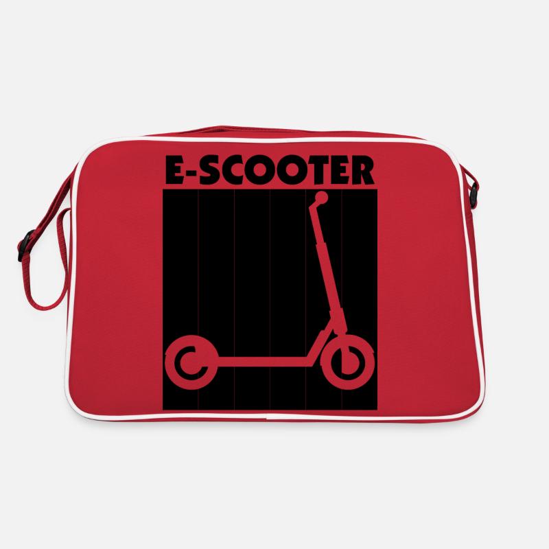 E-Scooter Roller Scooter Retro Tasche