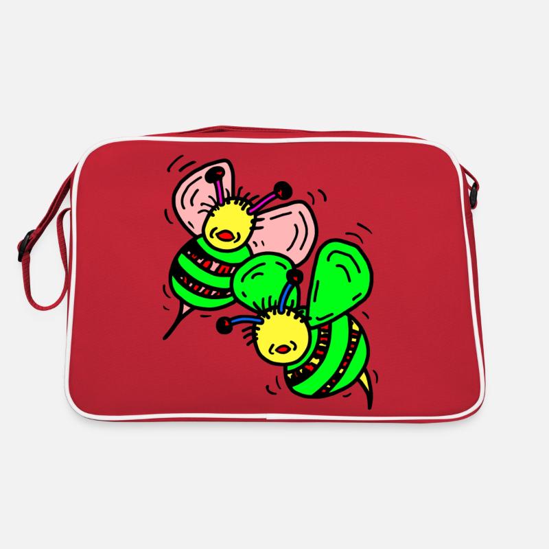Bees Retro Bag