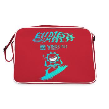 Endless Summer - Retro Tasche - Rot/Weiß - Hinten