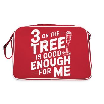 Cool nostalgia for car lovers - Retro Bag - red/white - Back