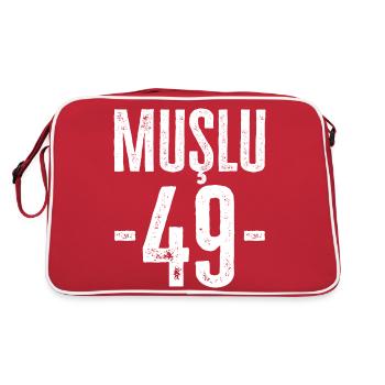 Muş 49 – Diversité de Türkiye - Sac Retro - rouge/blanc - Dos
