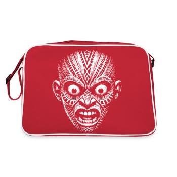Mask - Retro Bag - red/white - Back