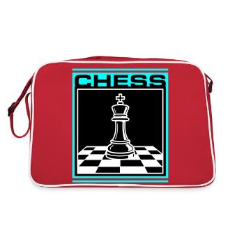 Chess King Chess - Sac Retro - rouge/blanc - Dos