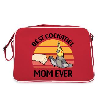 Calopsitte - Sac Retro - rouge/blanc - Dos