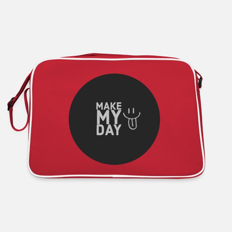 Mach mir den Tag Retro Tasche