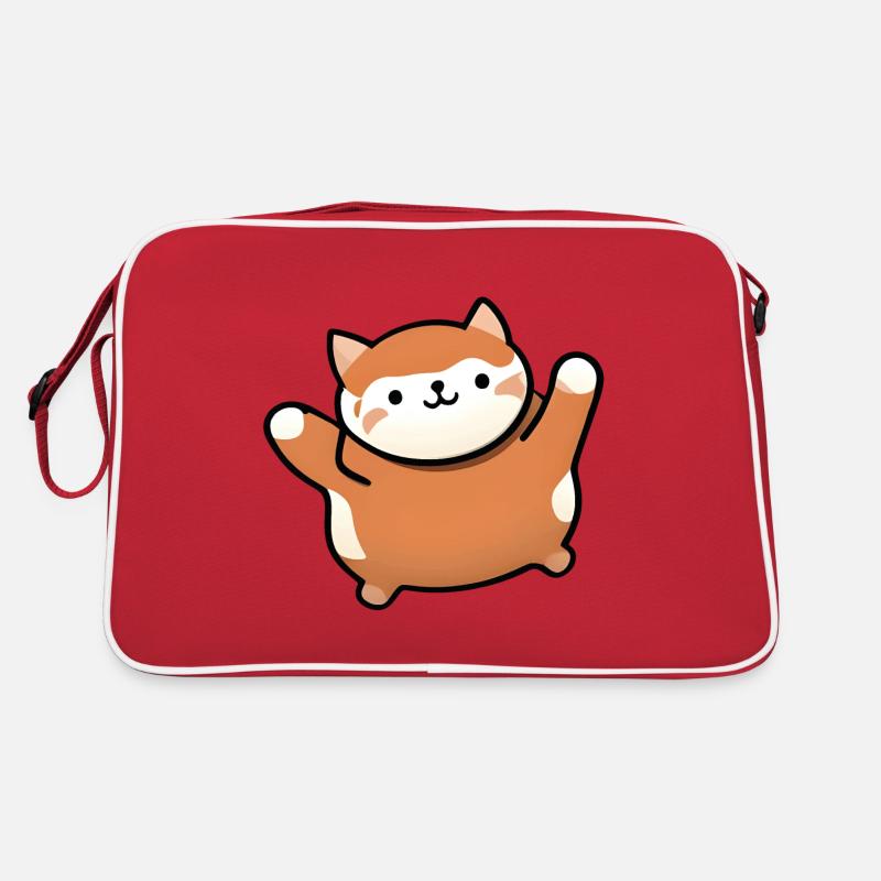 Juste mignon chaton Sac Retro