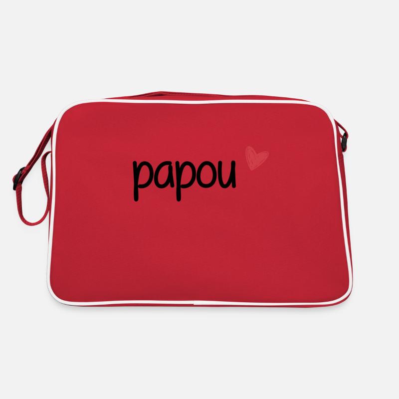 Gift idea christmas birthday man daddy papuan Retro Bag