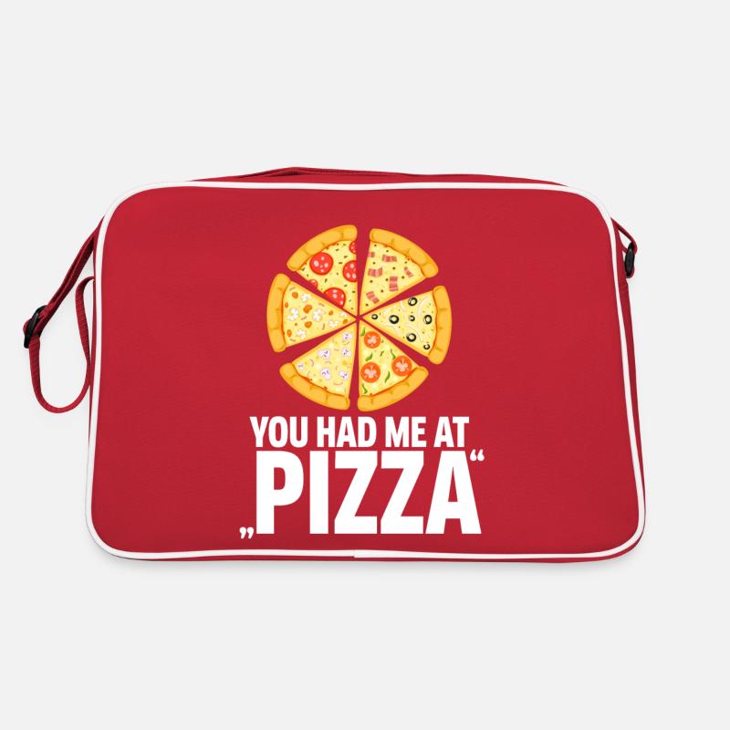 Pizza! Vous me avez eu à pizza Sac Retro