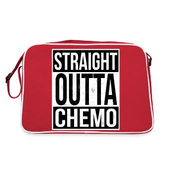 Straight Outta Chemo - Retro Bag - red/white - Back