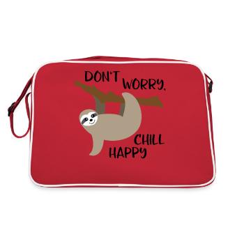 Chill happy - Sac Retro - rouge/blanc - Dos