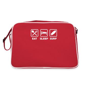 surfeur - Sac Retro - rouge/blanc - Dos