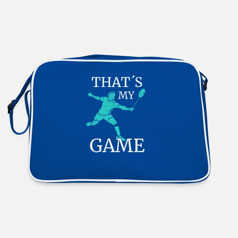 Badminton Player Retro Bag