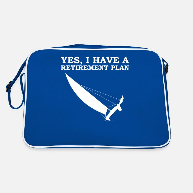 Plan de retraite: Catamaran Sailing Sac Retro