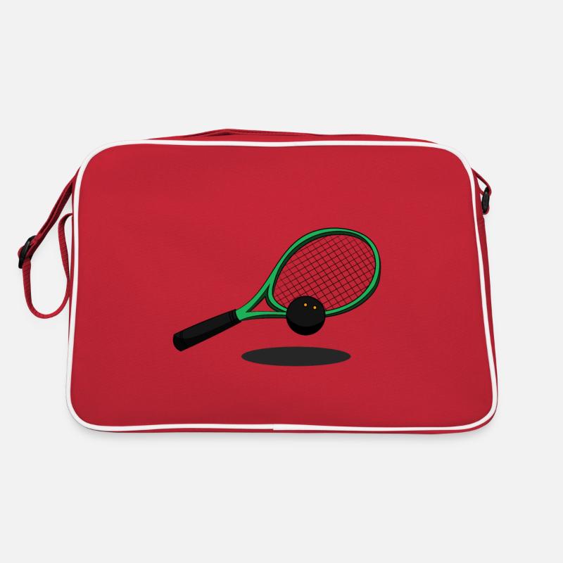 Squash Squash Racket Squashing Squash Retro Bag