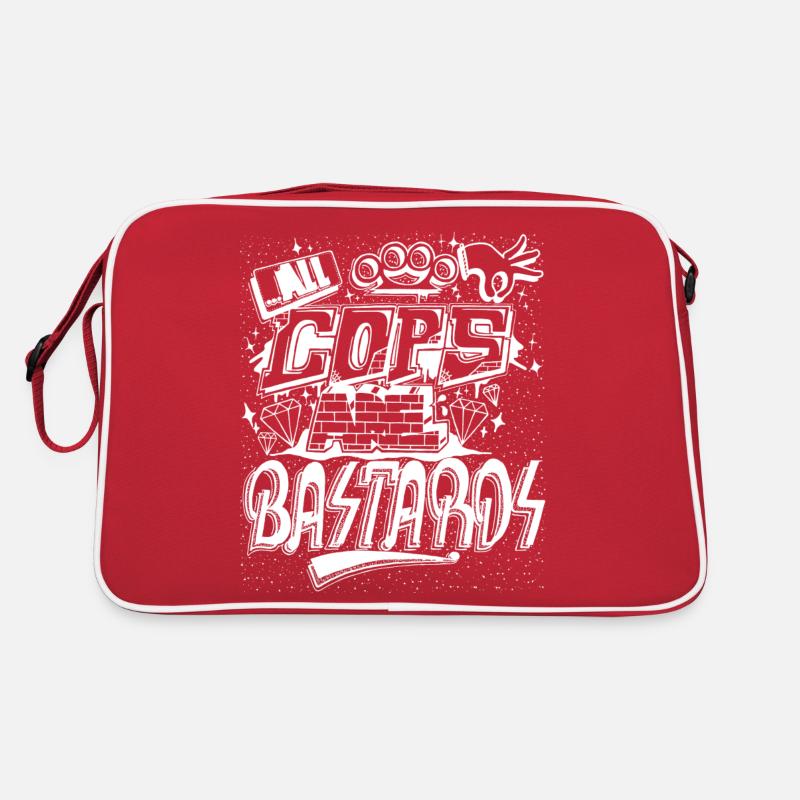 Alle Cops sind Bastarde Retro Tasche