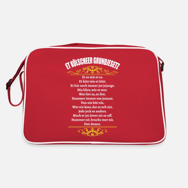 Kölner Grundgesetz bytheManzanita´s Retro Tasche