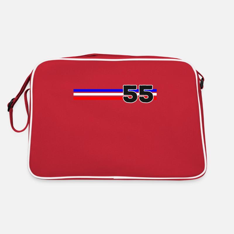 Fifty Five and Counting Tri-stripe Retro Bag