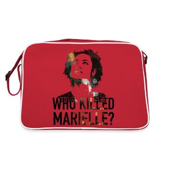 Who Killed Marielle? - Retro Bag - red/white - Back