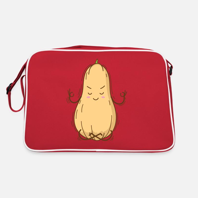 Butternut Pumpkin while meditating Retro Bag