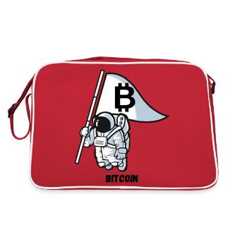 Bitcoin - Sac Retro - rouge/blanc - Dos